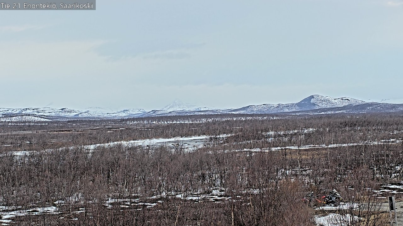 Kelikamerat Kuva Tie 21 Enontekiö, Saarikoski, Enontekiö, Lappi