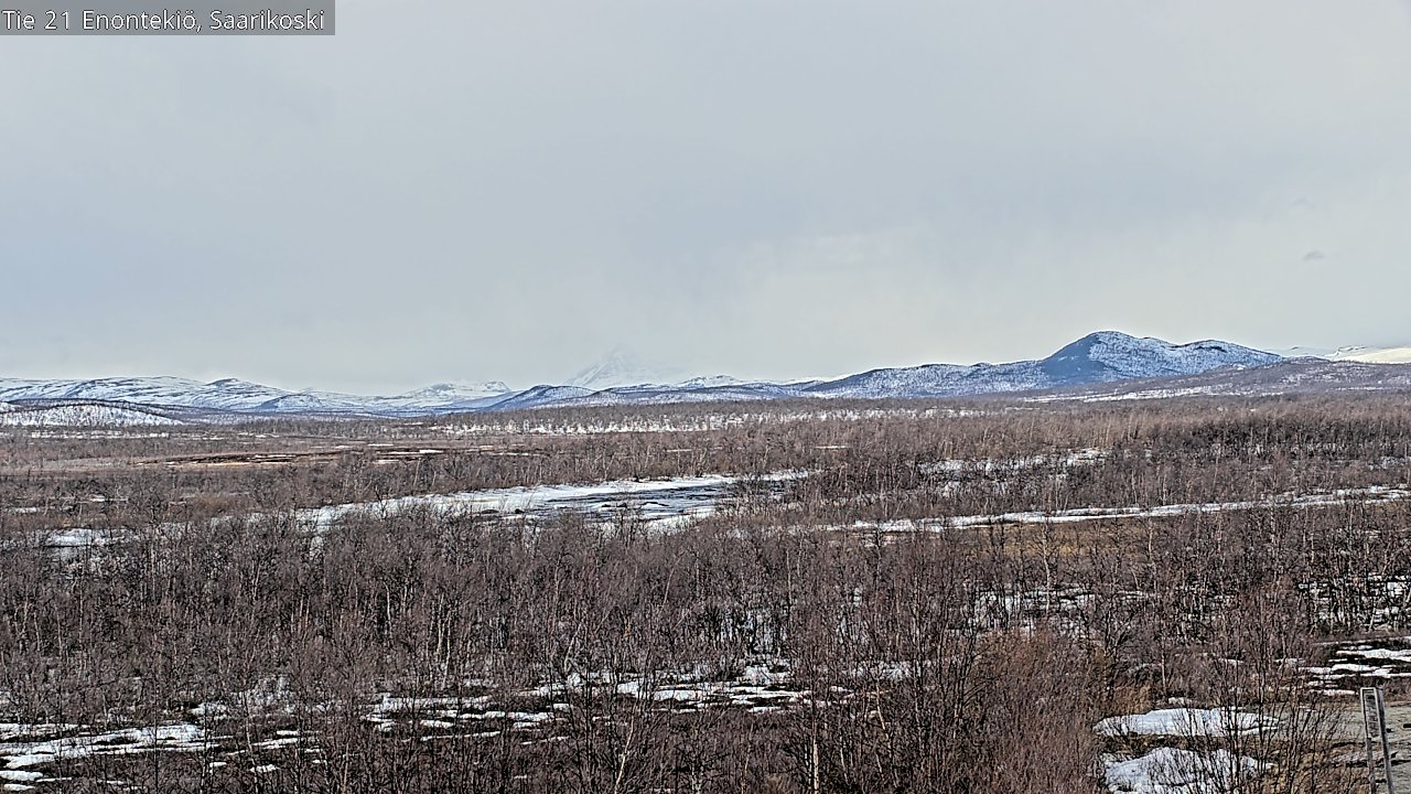 Kelikamerat Kuva Tie 21 Enontekiö, Saarikoski, Enontekiö, Lappi