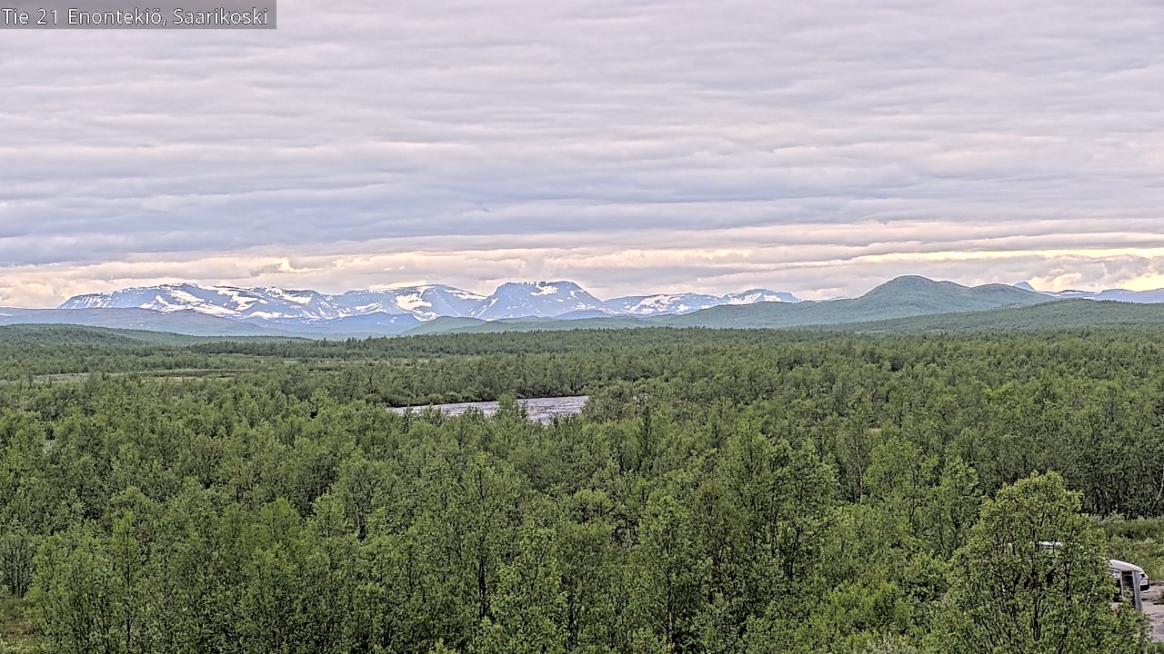 Kelikamerat Kuva Tie 21 Enontekiö, Saarikoski, Enontekiö, Lappi