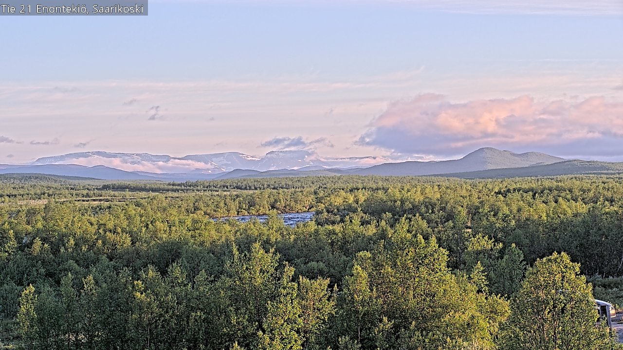 Kelikamerat Kuva Tie 21 Enontekiö, Saarikoski, Enontekiö, Lappi