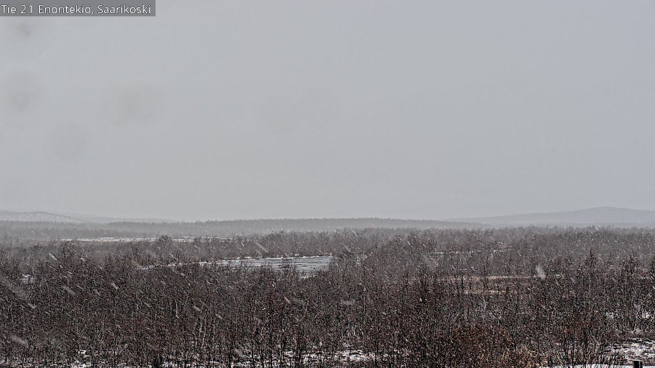 Kelikamerat Kuva Tie 21 Enontekiö, Saarikoski, Enontekiö, Lappi