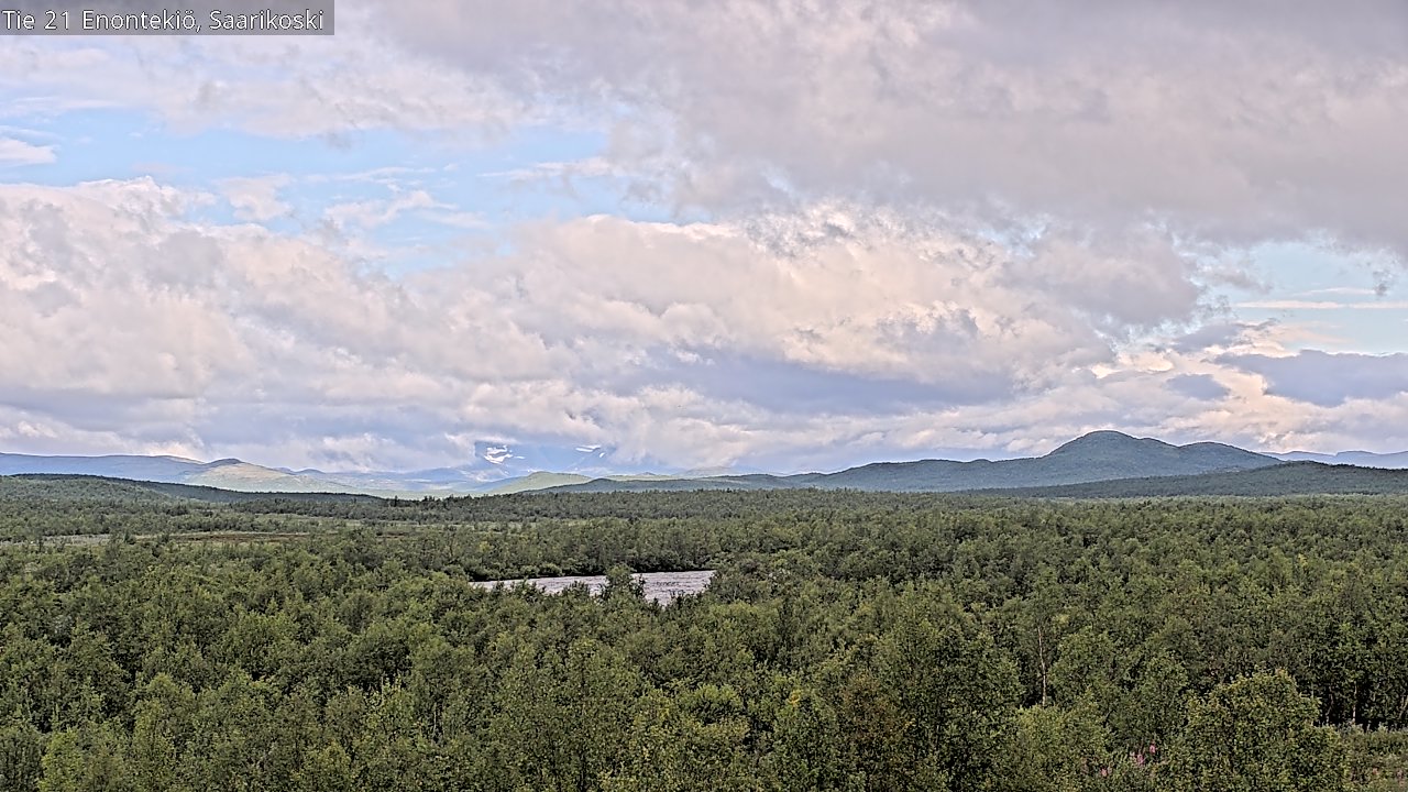 Kelikamerat Kuva Tie 21 Enontekiö, Saarikoski, Enontekiö, Lappi