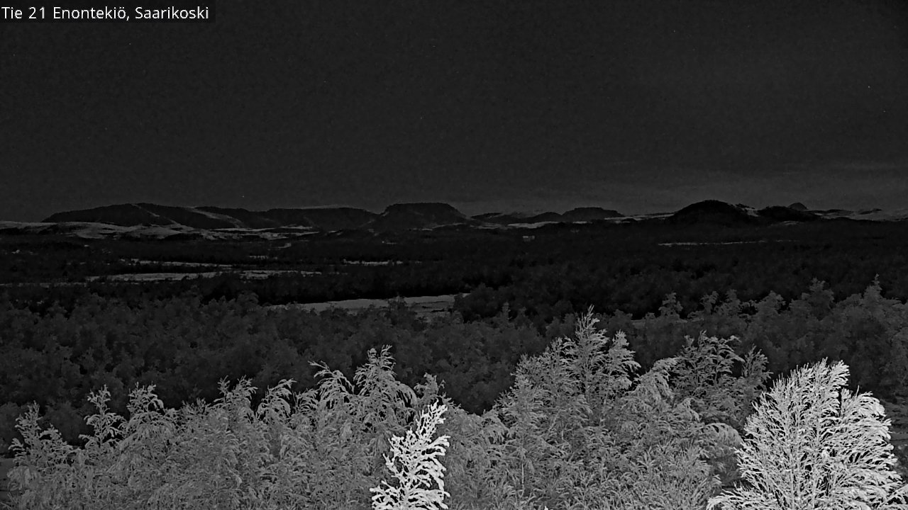 Kelikamerat Kuva Tie 21 Enontekiö, Saarikoski, Enontekiö, Lappi