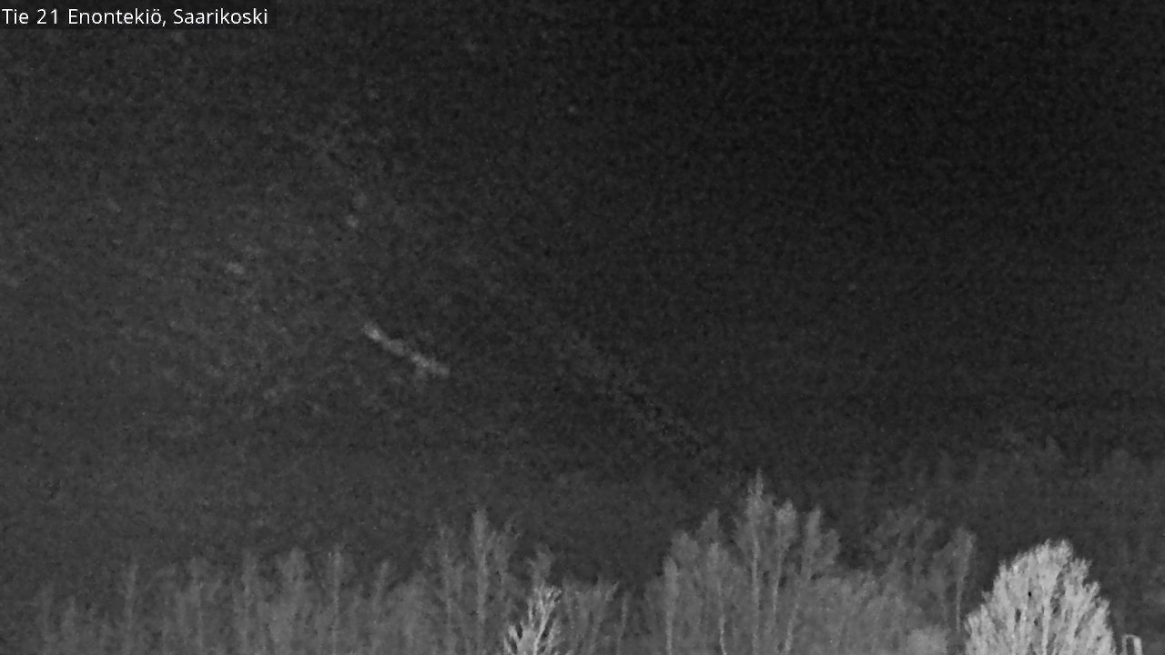 Weather Camera Image Väg 21 Enontekis, Saarikoski, Enontekiö, Lappi