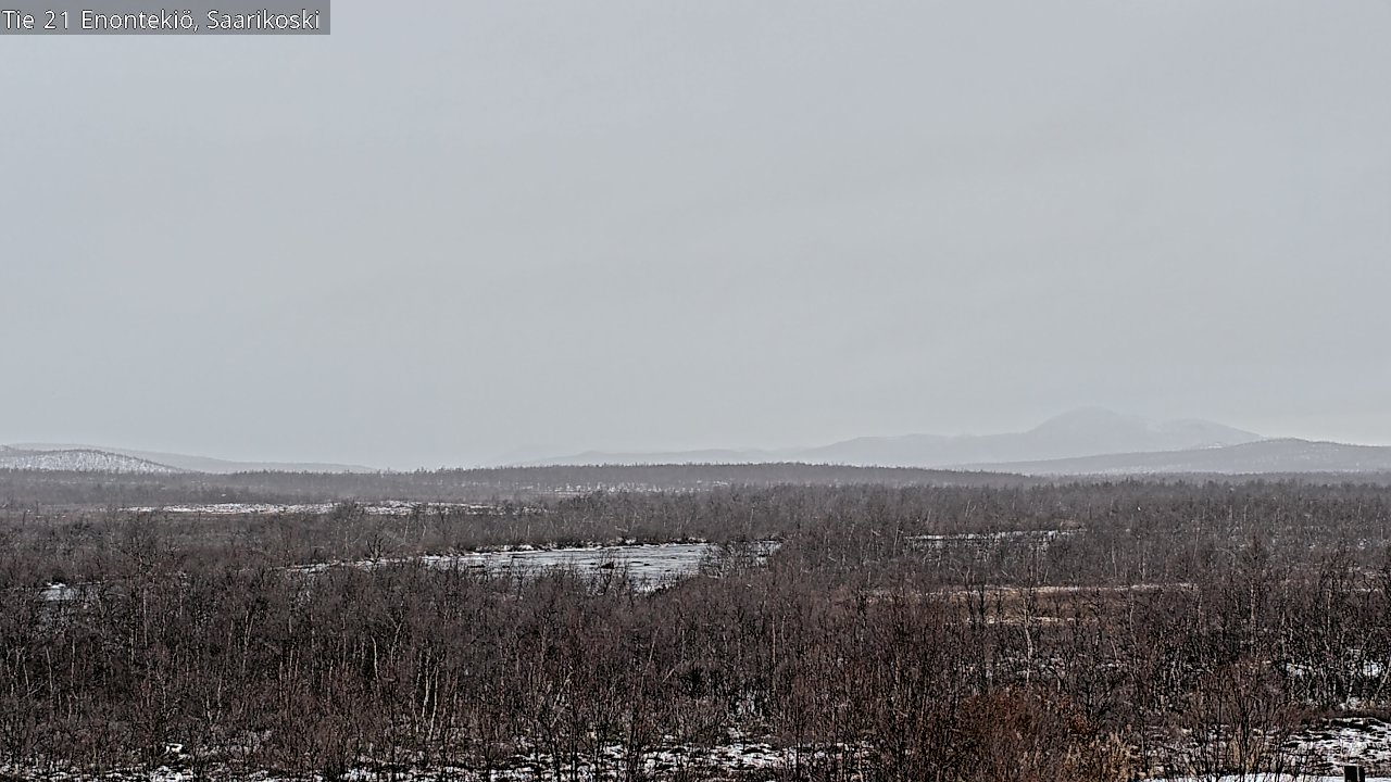 Kelikamerat Kuva Tie 21 Enontekiö, Saarikoski, Enontekiö, Lappi