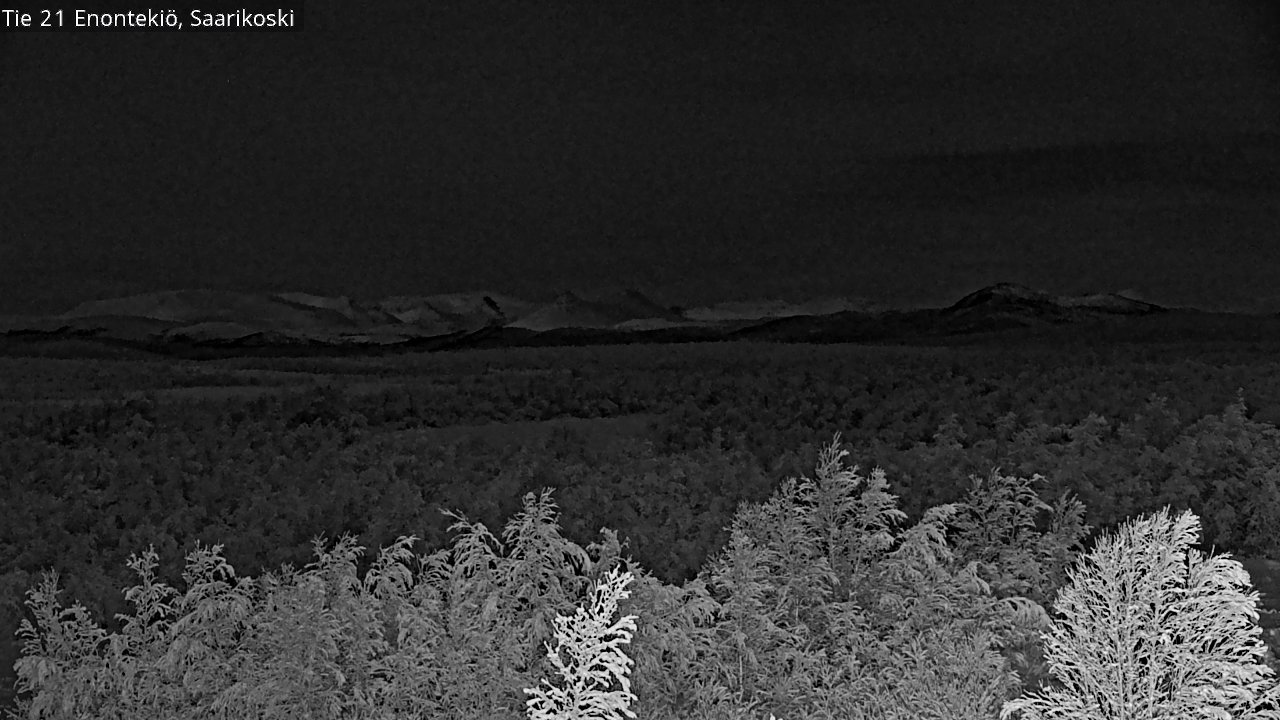 Kelikamerat Kuva Tie 21 Enontekiö, Saarikoski, Enontekiö, Lappi