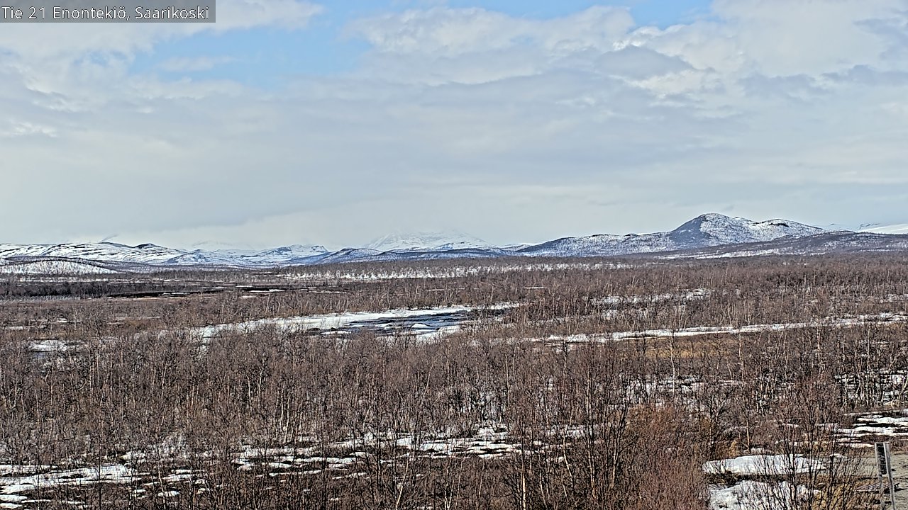 Kelikamerat Kuva Tie 21 Enontekiö, Saarikoski, Enontekiö, Lappi