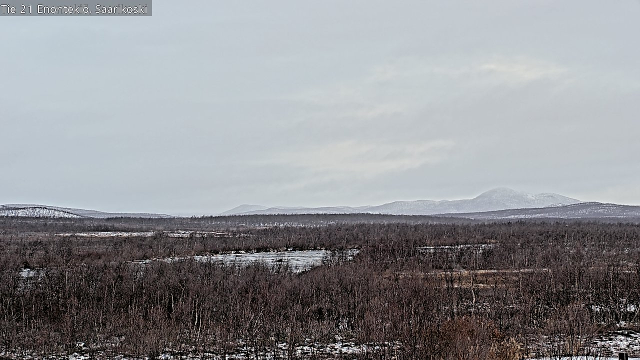 Kelikamerat Kuva Tie 21 Enontekiö, Saarikoski, Enontekiö, Lappi