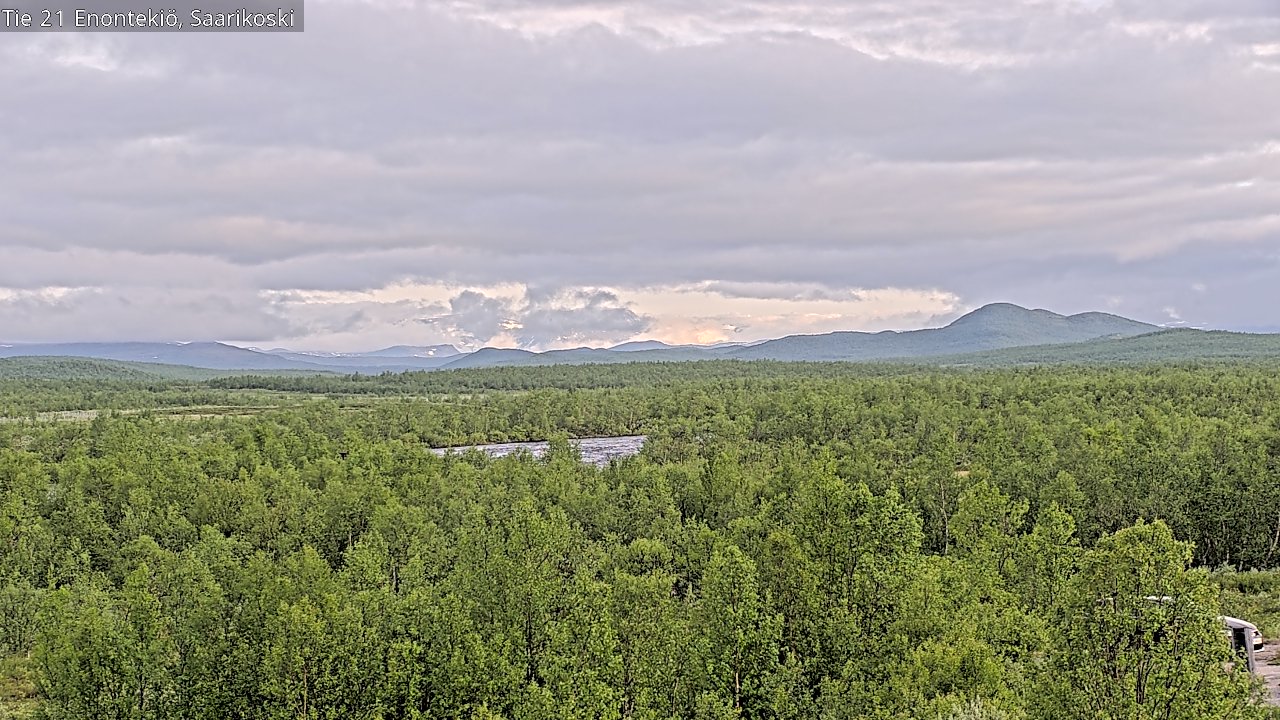 Kelikamerat Kuva Tie 21 Enontekiö, Saarikoski, Enontekiö, Lappi