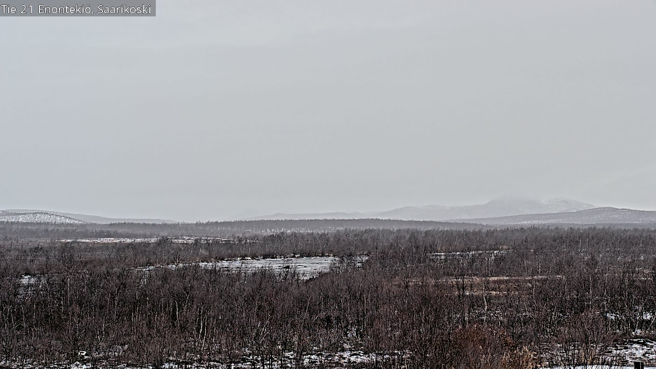 Kelikamerat Kuva Tie 21 Enontekiö, Saarikoski, Enontekiö, Lappi
