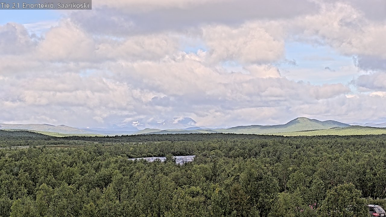 Weather Camera Image Road 21 Enontekiö, Saarikoski, Enontekiö, Lappi
