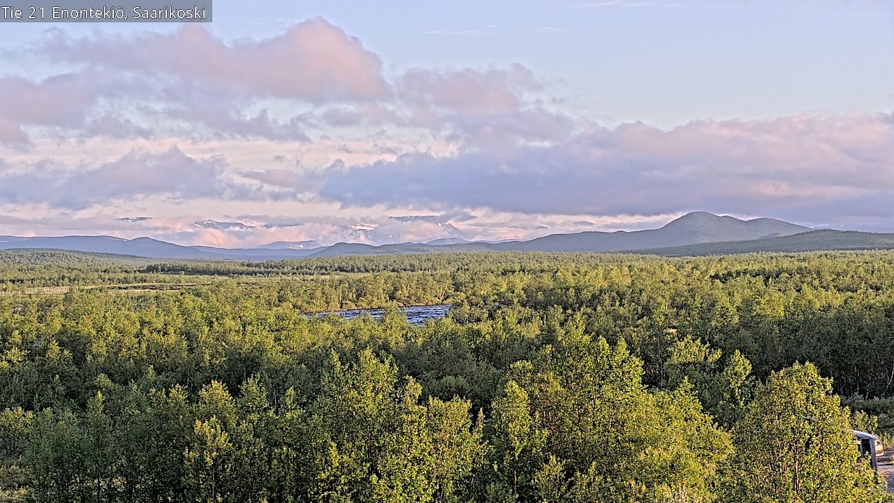Kelikamerat Kuva Tie 21 Enontekiö, Saarikoski, Enontekiö, Lappi