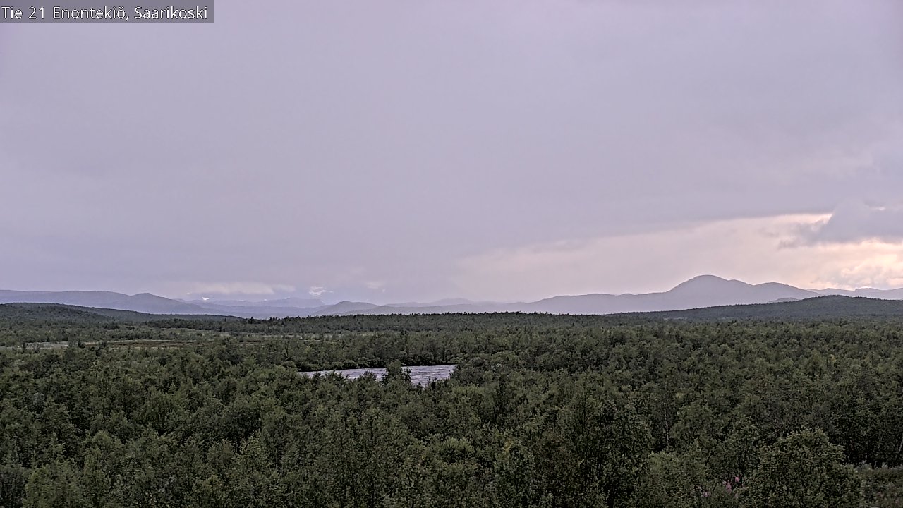 Kelikamerat Kuva Tie 21 Enontekiö, Saarikoski, Enontekiö, Lappi