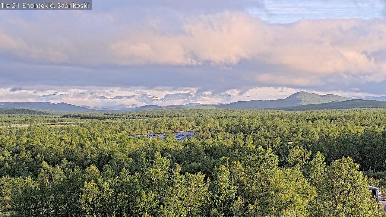 Kelikamerat Kuva Tie 21 Enontekiö, Saarikoski, Enontekiö, Lappi