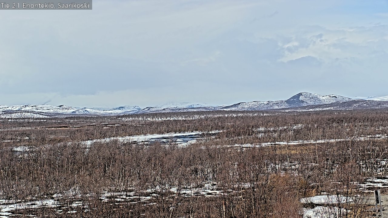 Kelikamerat Kuva Tie 21 Enontekiö, Saarikoski, Enontekiö, Lappi
