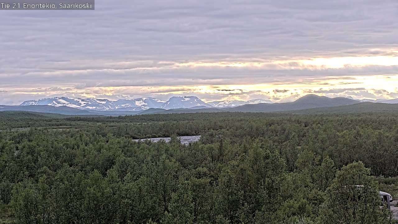 Kelikamerat Kuva Tie 21 Enontekiö, Saarikoski, Enontekiö, Lappi