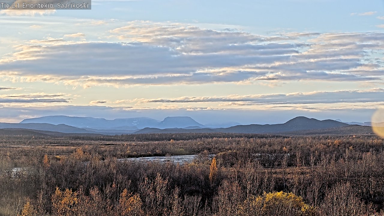 Kelikamerat Kuva Tie 21 Enontekiö, Saarikoski, Enontekiö, Lappi