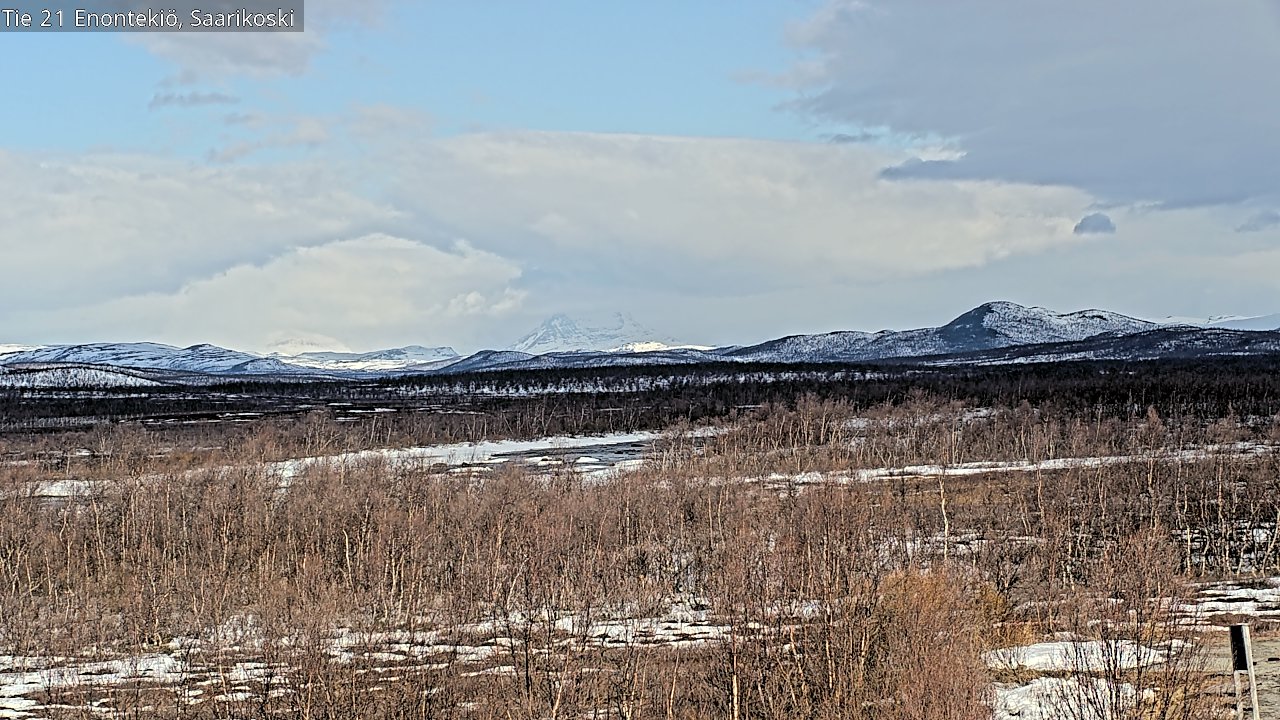 Kelikamerat Kuva Tie 21 Enontekiö, Saarikoski, Enontekiö, Lappi