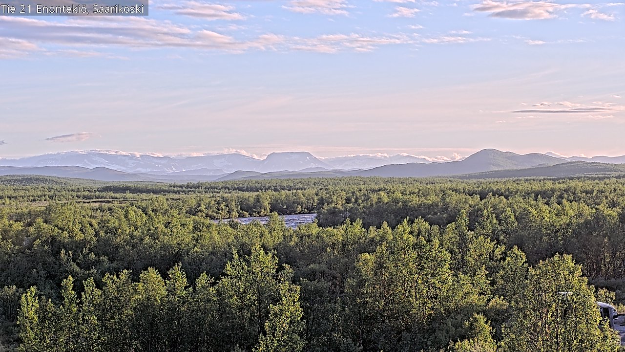 Kelikamerat Kuva Tie 21 Enontekiö, Saarikoski, Enontekiö, Lappi