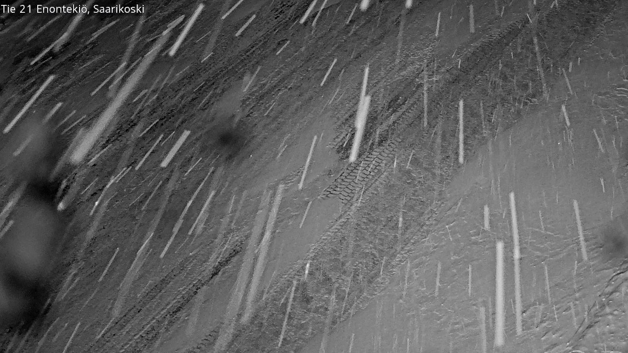 Kelikamerat Kuva Tie 21 Enontekiö, Saarikoski, Enontekiö, Lappi