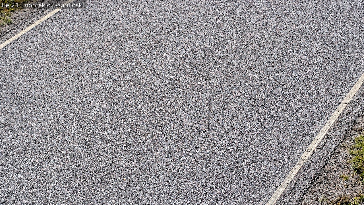 Weather Camera Image Väg 21 Enontekis, Saarikoski, Enontekiö, Lappi