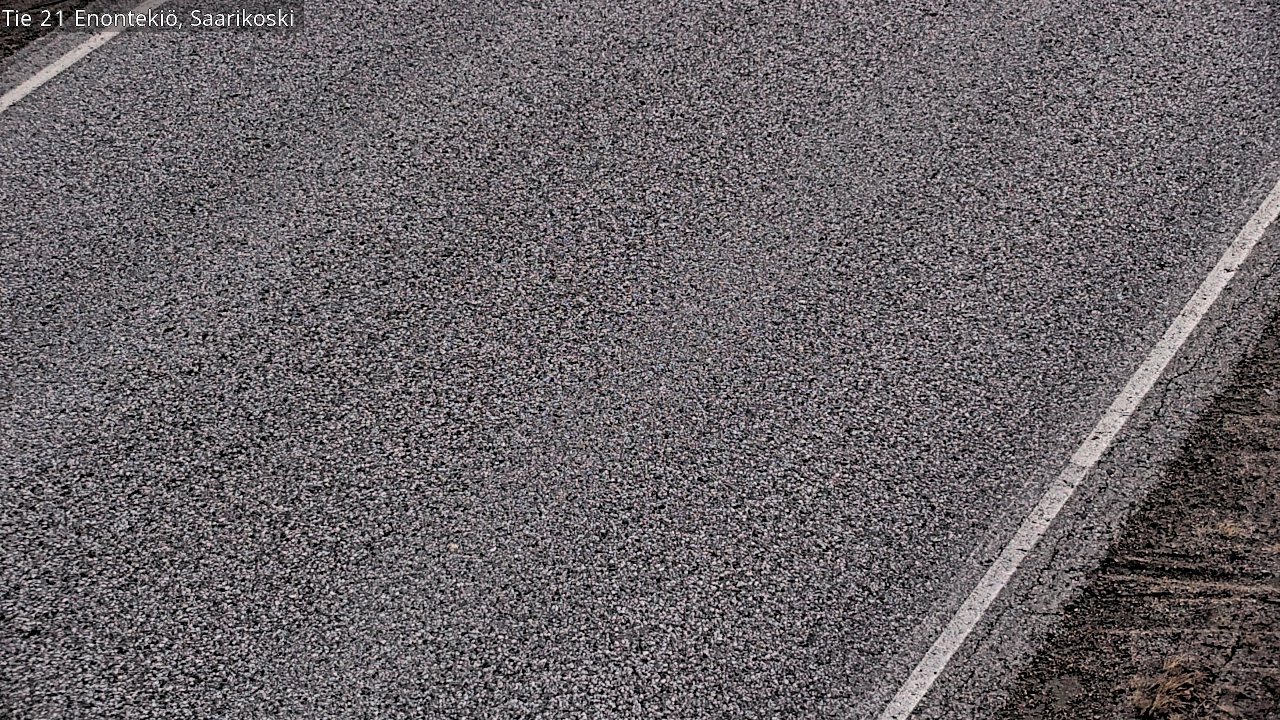 Weather Camera Image Väg 21 Enontekis, Saarikoski, Enontekiö, Lappi