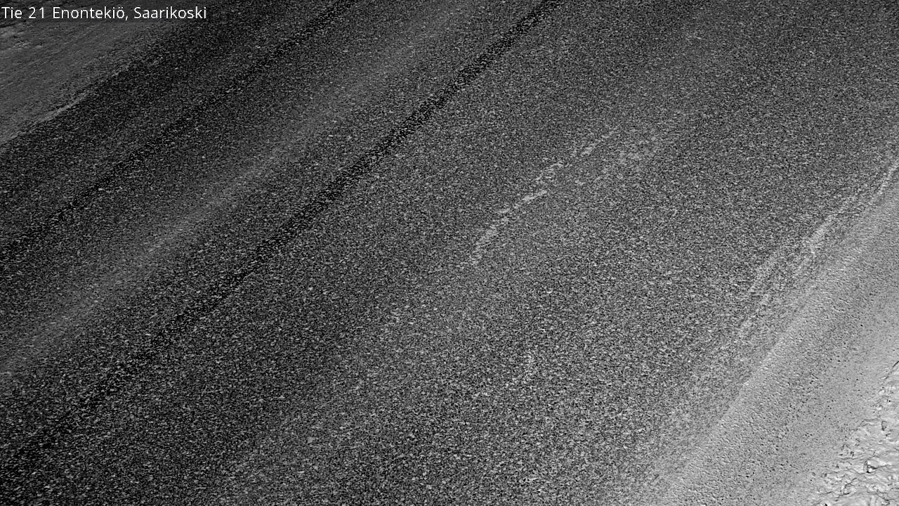 Weather Camera Image Väg 21 Enontekis, Saarikoski, Enontekiö, Lappi
