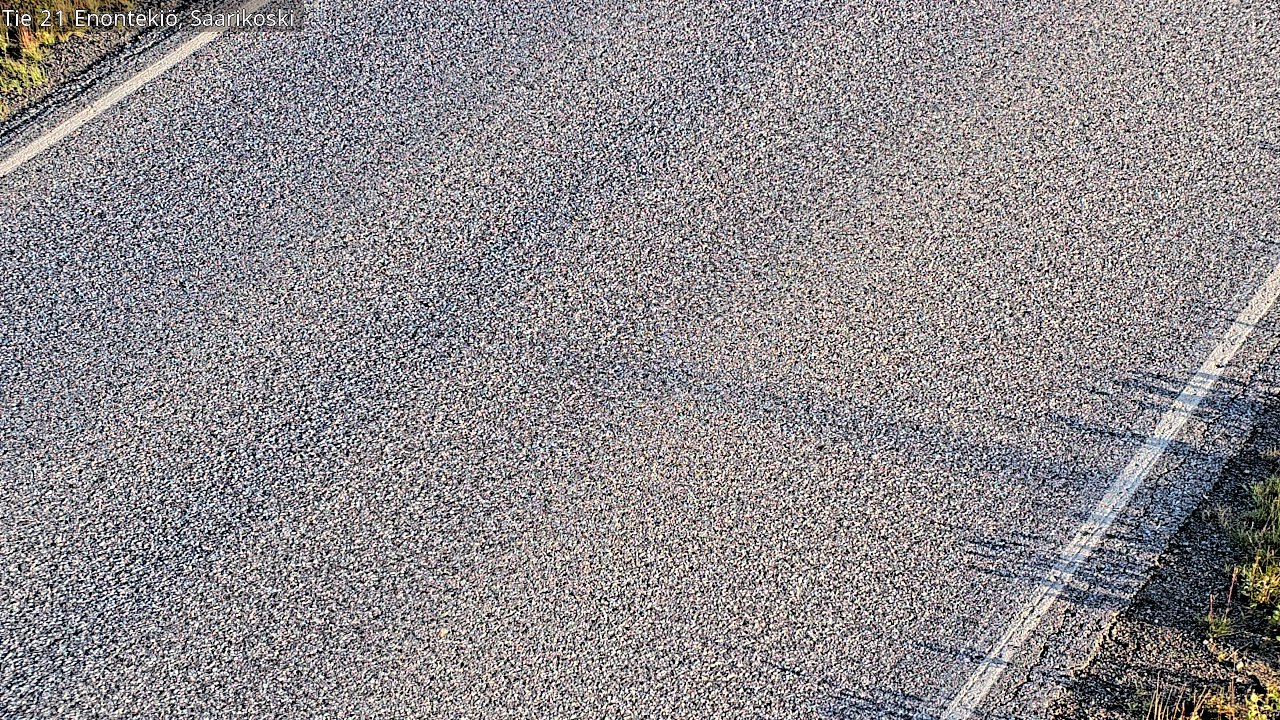Weather Camera Image Väg 21 Enontekis, Saarikoski, Enontekiö, Lappi