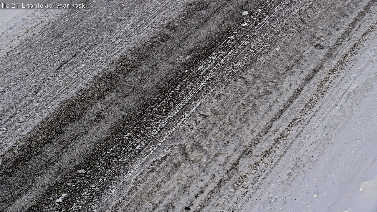 Weather Camera Image Road 21 Enontekiö, Saarikoski, Enontekiö, Lappi