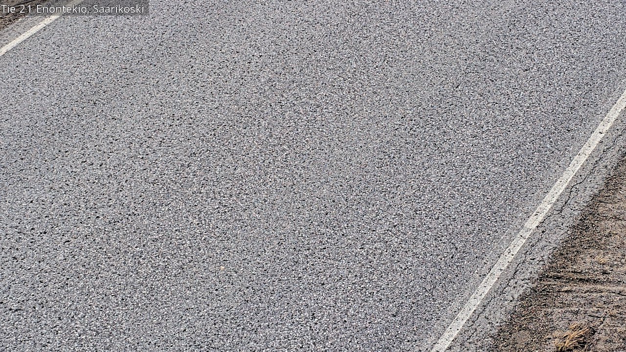 Weather Camera Image Väg 21 Enontekis, Saarikoski, Enontekiö, Lappi