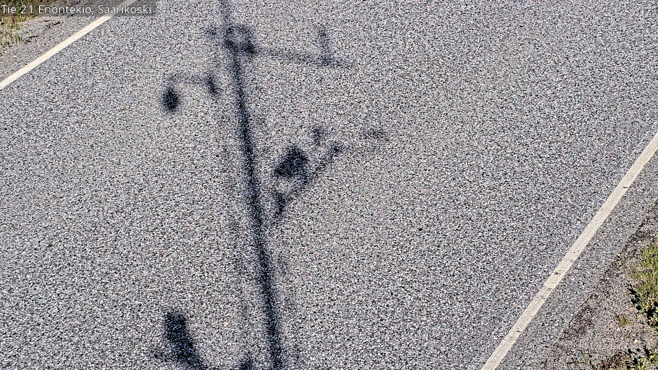 Weather Camera Image Väg 21 Enontekis, Saarikoski, Enontekiö, Lappi
