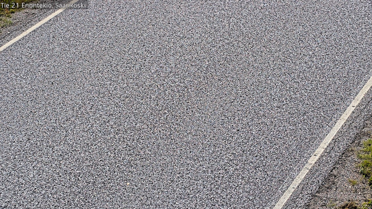 Weather Camera Image Väg 21 Enontekis, Saarikoski, Enontekiö, Lappi