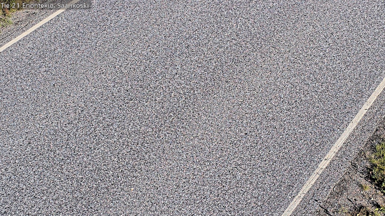 Weather Camera Image Väg 21 Enontekis, Saarikoski, Enontekiö, Lappi