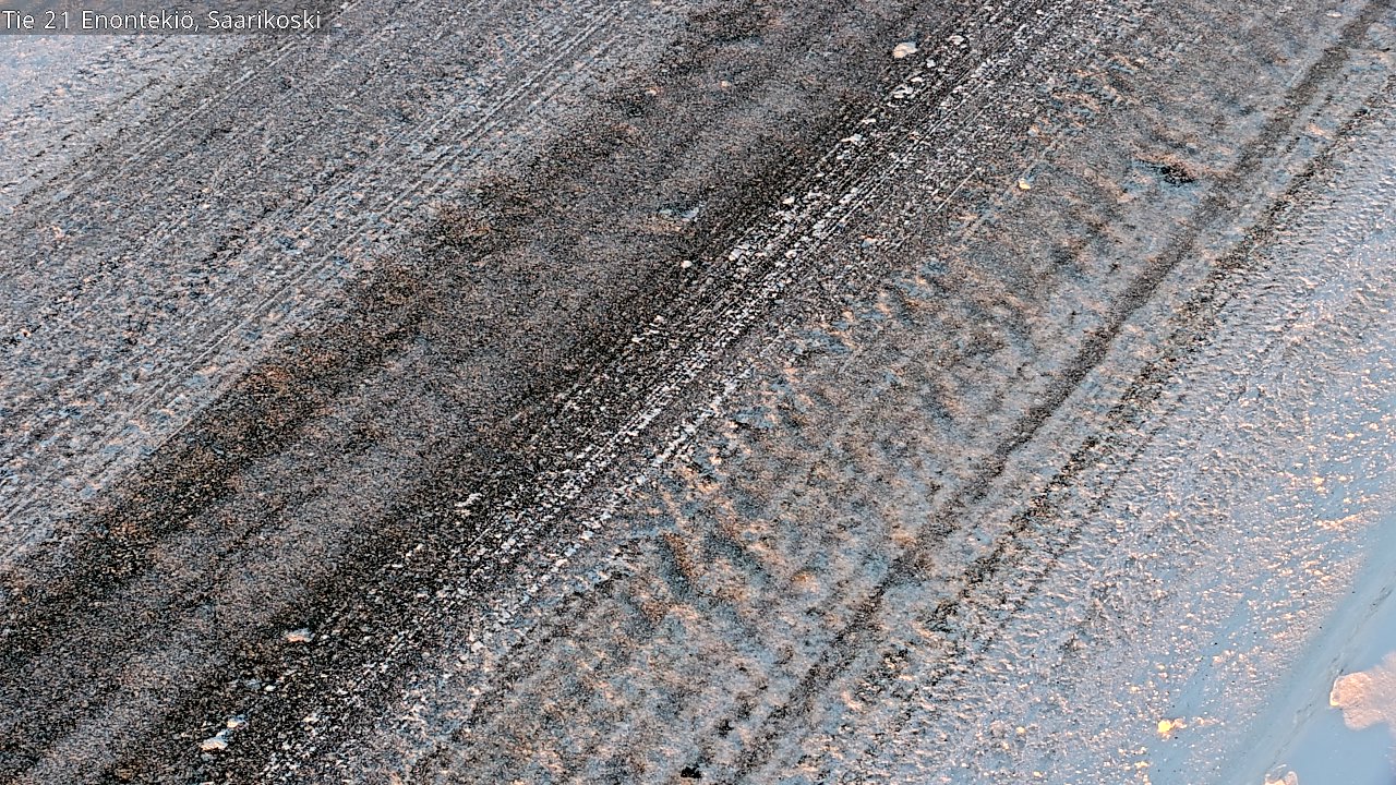 Weather Camera Image Road 21 Enontekiö, Saarikoski, Enontekiö, Lappi
