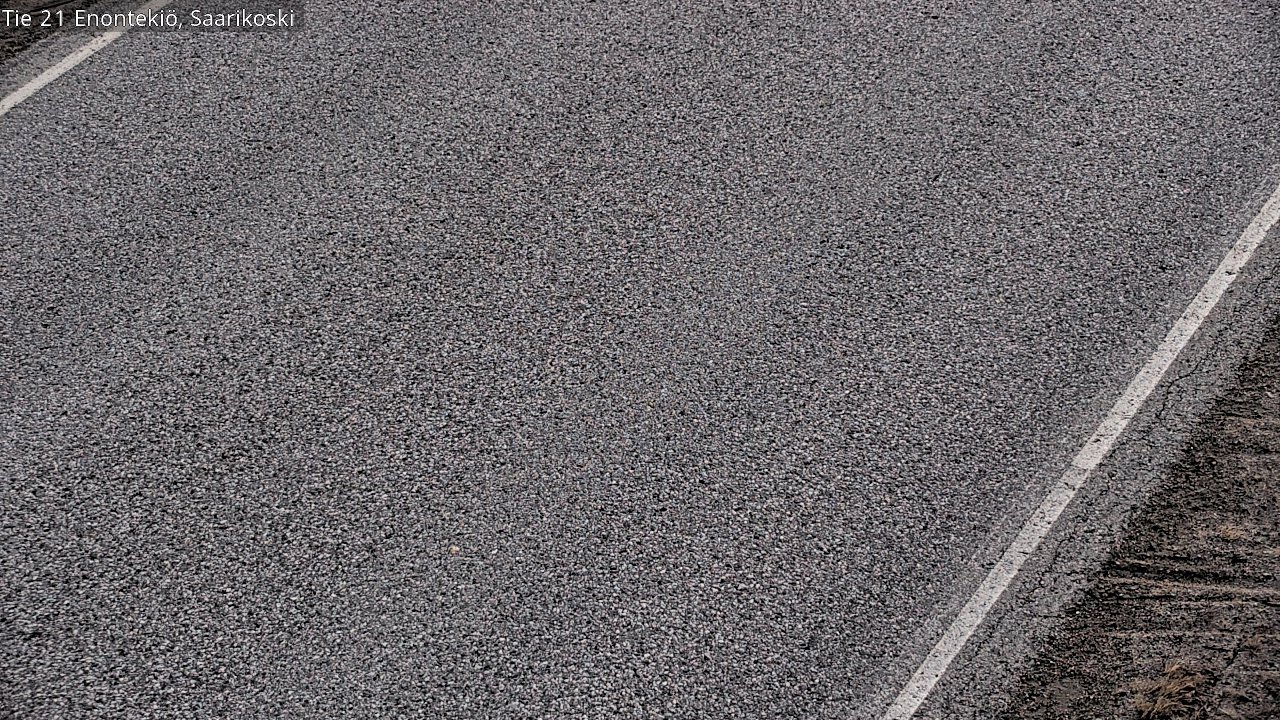 Weather Camera Image Väg 21 Enontekis, Saarikoski, Enontekiö, Lappi