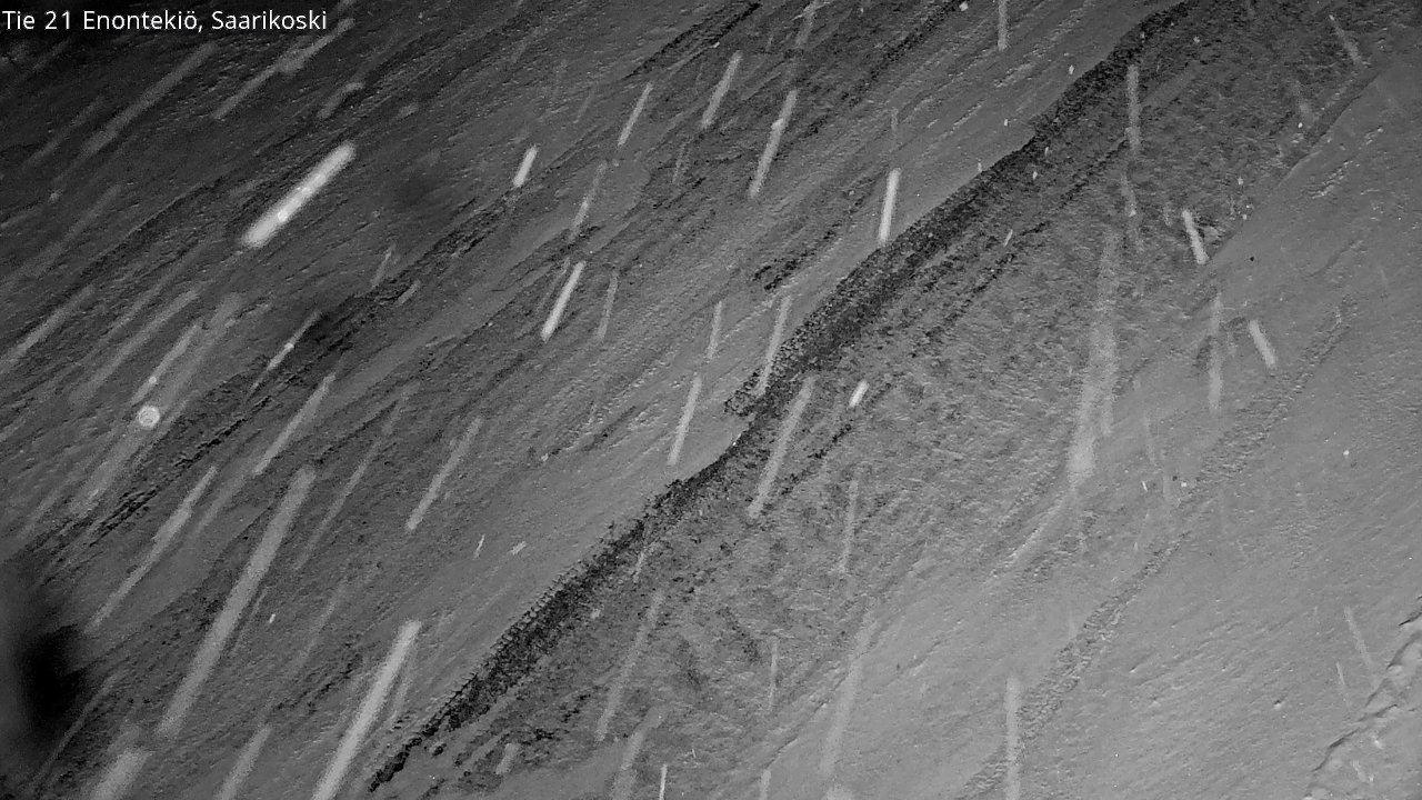 Kelikamerat Kuva Tie 21 Enontekiö, Saarikoski, Enontekiö, Lappi