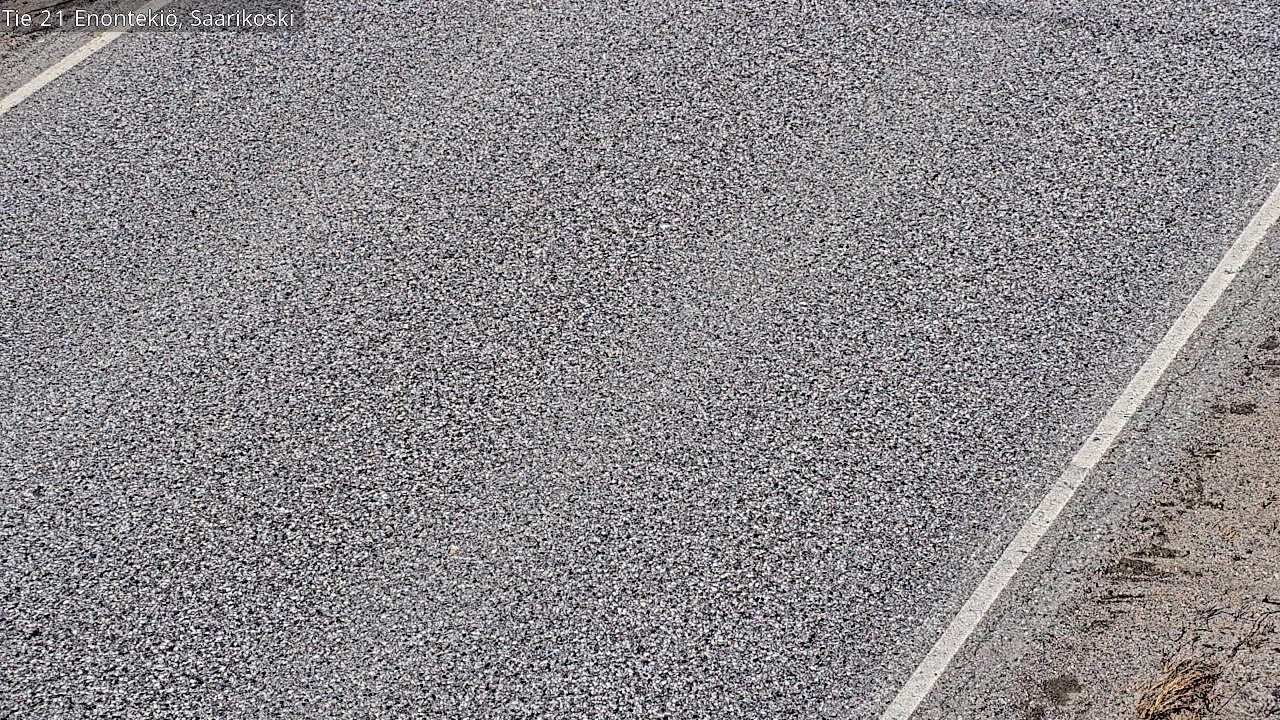 Weather Camera Image Väg 21 Enontekis, Saarikoski, Enontekiö, Lappi