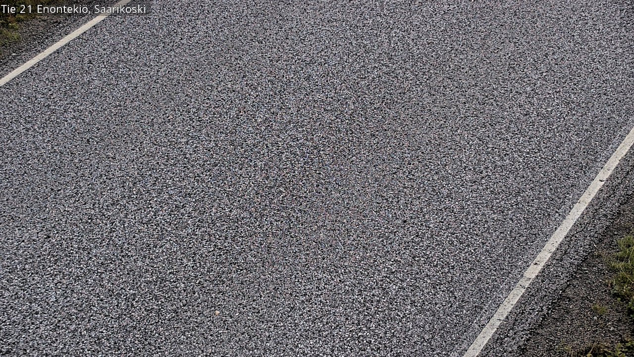 Weather Camera Image Väg 21 Enontekis, Saarikoski, Enontekiö, Lappi