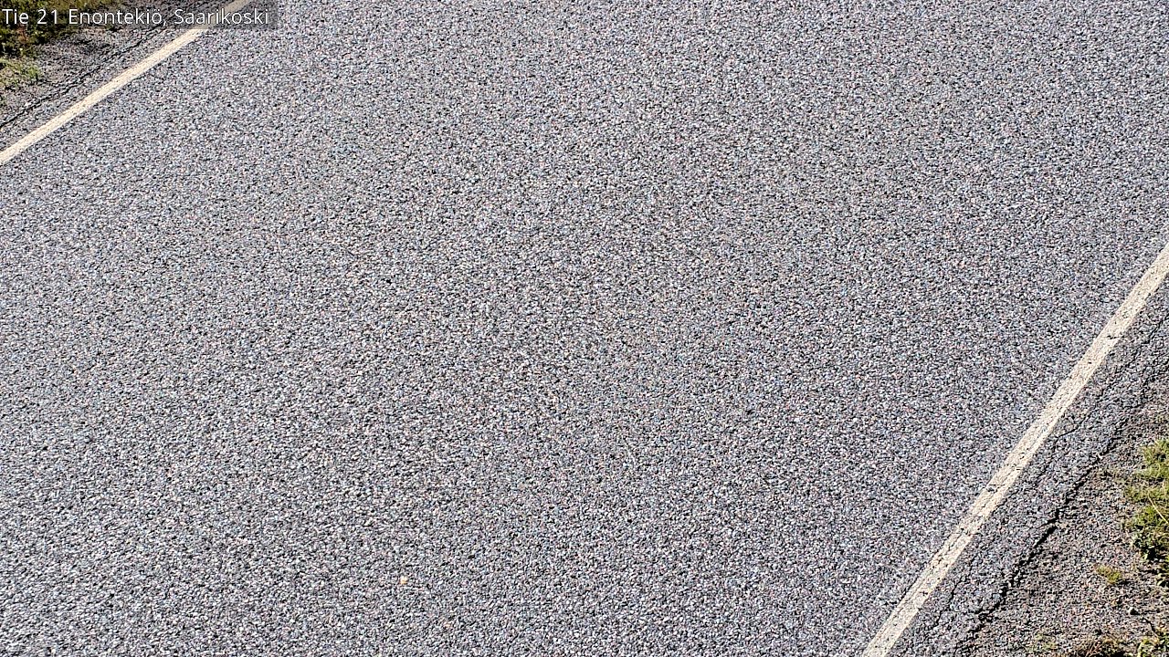 Weather Camera Image Väg 21 Enontekis, Saarikoski, Enontekiö, Lappi