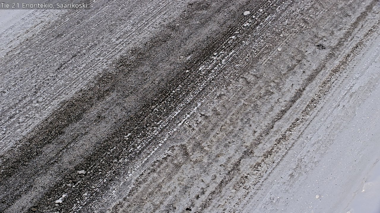 Weather Camera Image Road 21 Enontekiö, Saarikoski, Enontekiö, Lappi