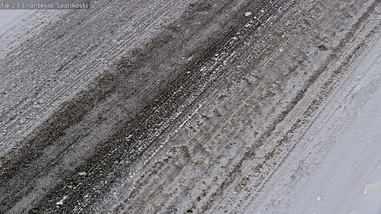 Weather Camera Image Road 21 Enontekiö, Saarikoski, Enontekiö, Lappi