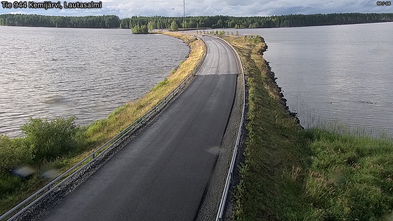 Kelikamerat Kuva Tie 944 Kemijärvi, Lautasalmi, Kemijärvi, Lappi