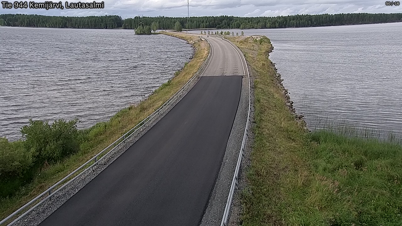 Kelikamerat Kuva Tie 944 Kemijärvi, Lautasalmi, Kemijärvi, Lappi