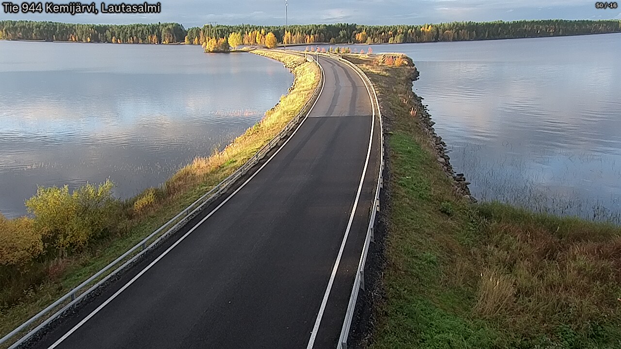 Kelikamerat Kuva Tie 944 Kemijärvi, Lautasalmi, Kemijärvi, Lappi