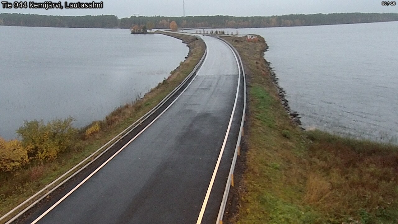 Kelikamerat Kuva Tie 944 Kemijärvi, Lautasalmi, Kemijärvi, Lappi