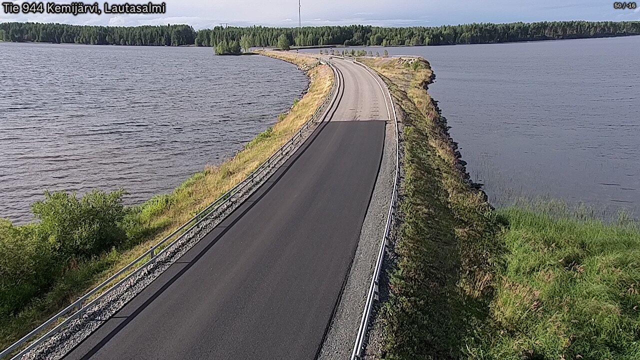 Kelikamerat Kuva Tie 944 Kemijärvi, Lautasalmi, Kemijärvi, Lappi