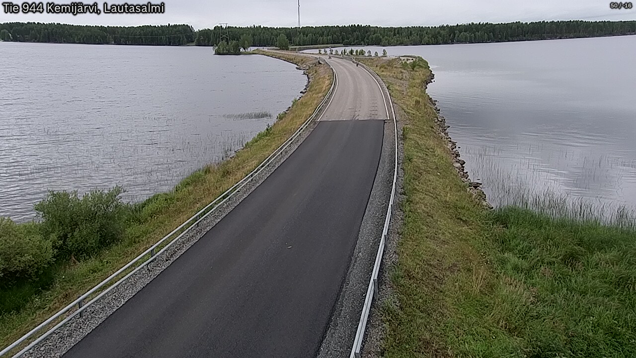 Kelikamerat Kuva Tie 944 Kemijärvi, Lautasalmi, Kemijärvi, Lappi