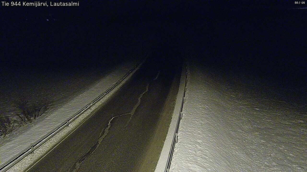 Kelikamerat Kuva Tie 944 Kemijärvi, Lautasalmi, Kemijärvi, Lappi