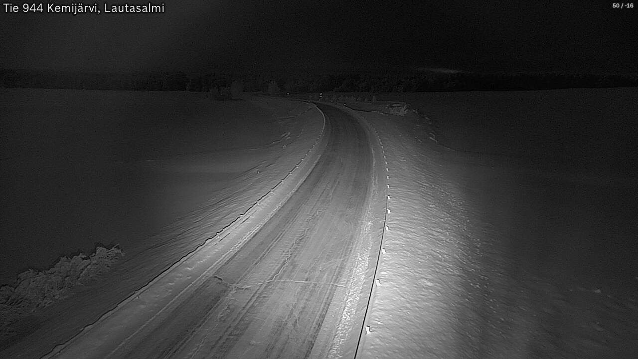 Kelikamerat Kuva Tie 944 Kemijärvi, Lautasalmi, Kemijärvi, Lappi