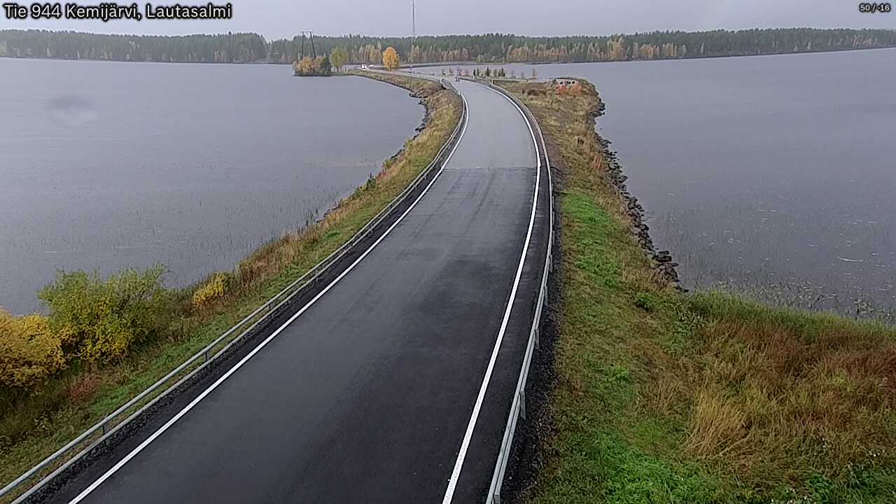 Kelikamerat Kuva Tie 944 Kemijärvi, Lautasalmi, Kemijärvi, Lappi